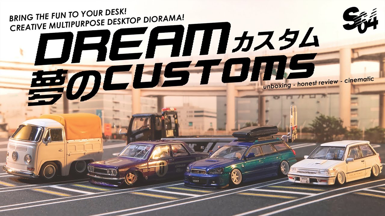 DREAMCUSTOMS DESKTOP MOUSE PAD DIORAMA  | unboxing - honest review - cinematic