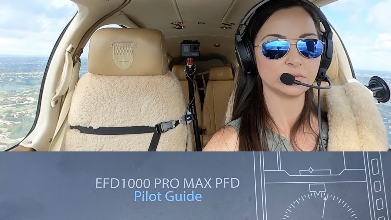 Beechcraft Baron Aspen Avionics Upgrade to Pro MAX PFD - Flight From FD08 to KLNA