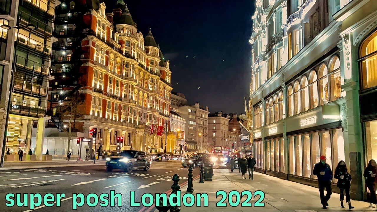 London Street Walk 2022 | Walking the Streets of Knightbridge |Luxury Window Shopping-London Walk 4k