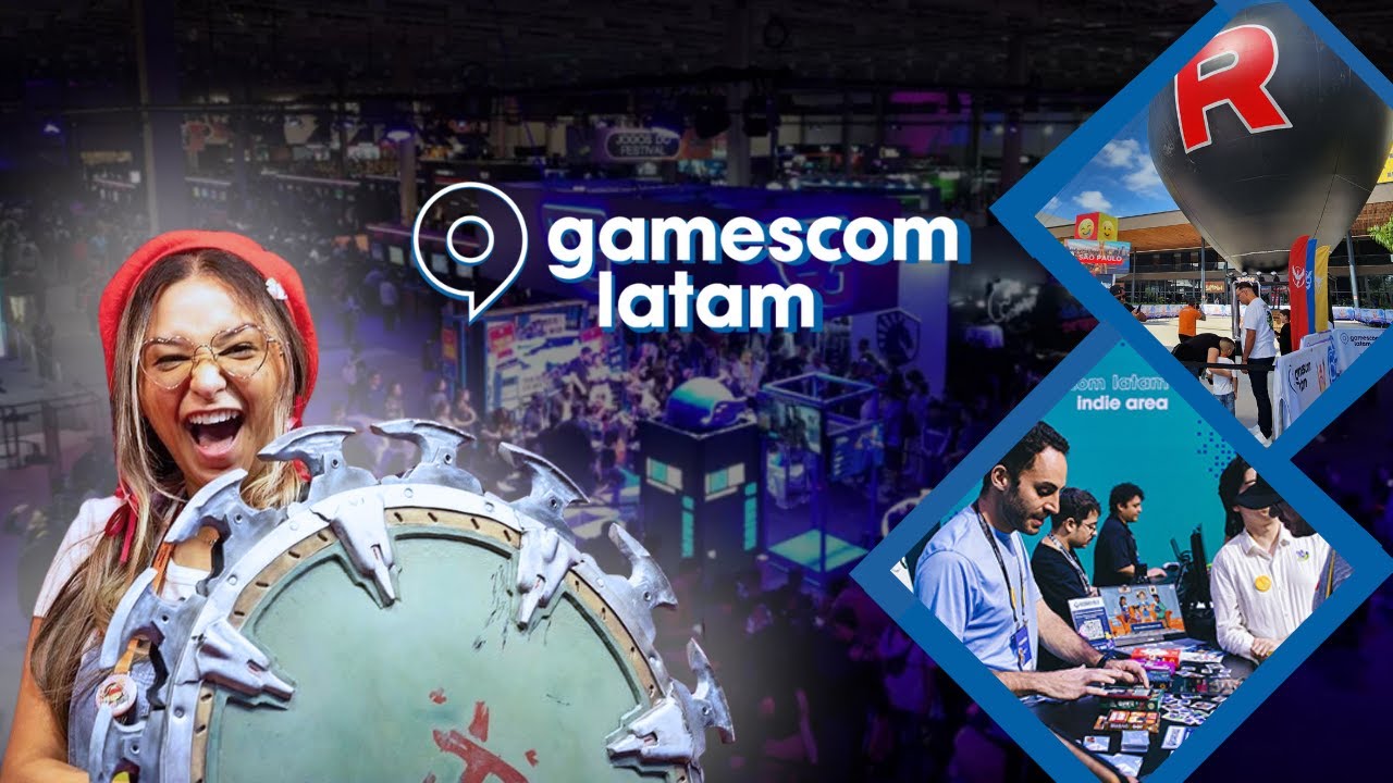GAMESCOM LATAM 2025: VLOG + JOGOS INDIES INSANOS