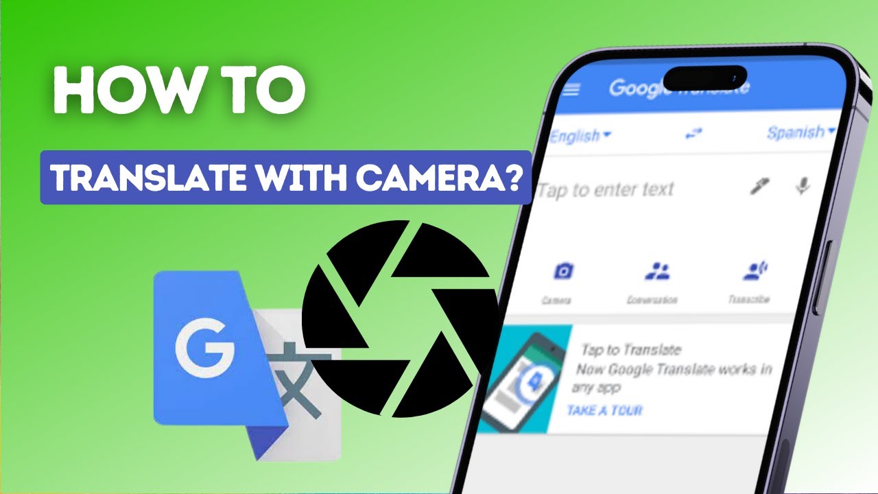How to translate with camera on Google Translate?