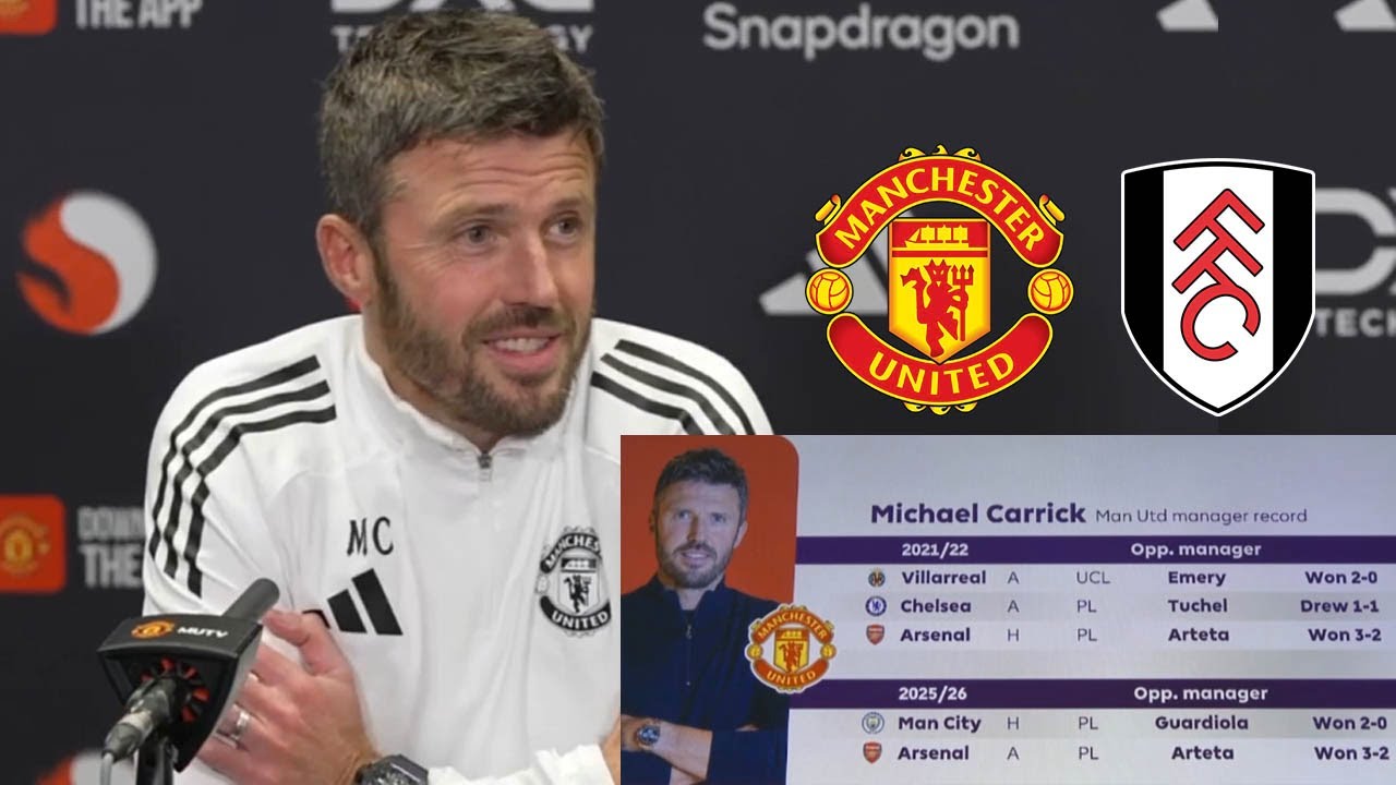 Manchester United Will Continue Their Winning Streak Against Fulham🔥 Michael Carrick Preview