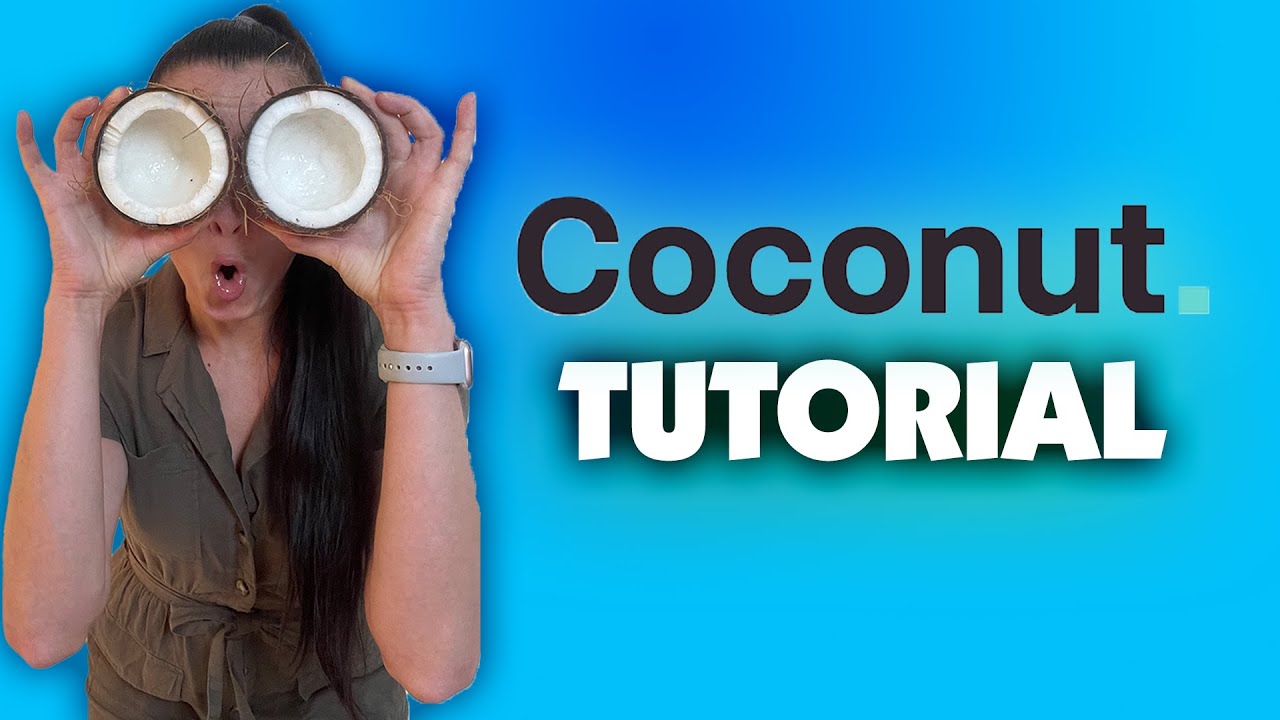 Coconut App Tutorial - for those who need a Mobile App based accounting software!