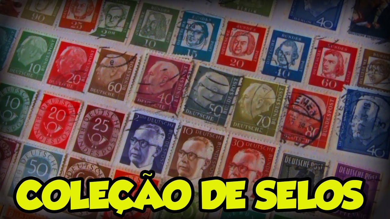 Minha coleção de Selos