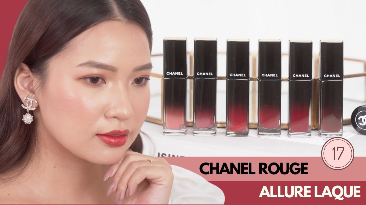 [ENG] THỬ SON XỊN Ep.17 [SWATCH+REVIEW] CHANEL Rouge Allure Laque
