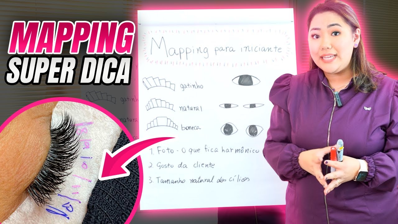 👁‍🗨Como Escolher o Mapping Ideial na Extensão de Cílios