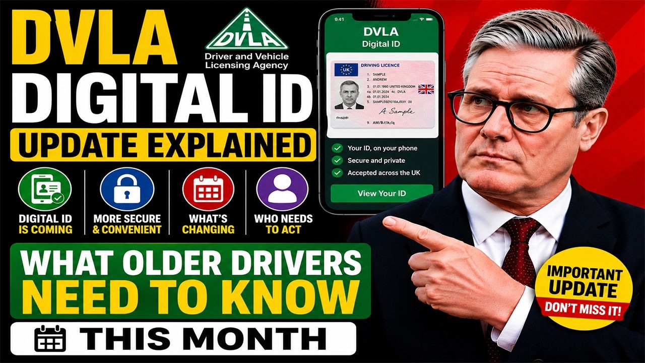 Обновление цифровой идентификации DVLA: что нужно знать пожилым водителям в этом месяце