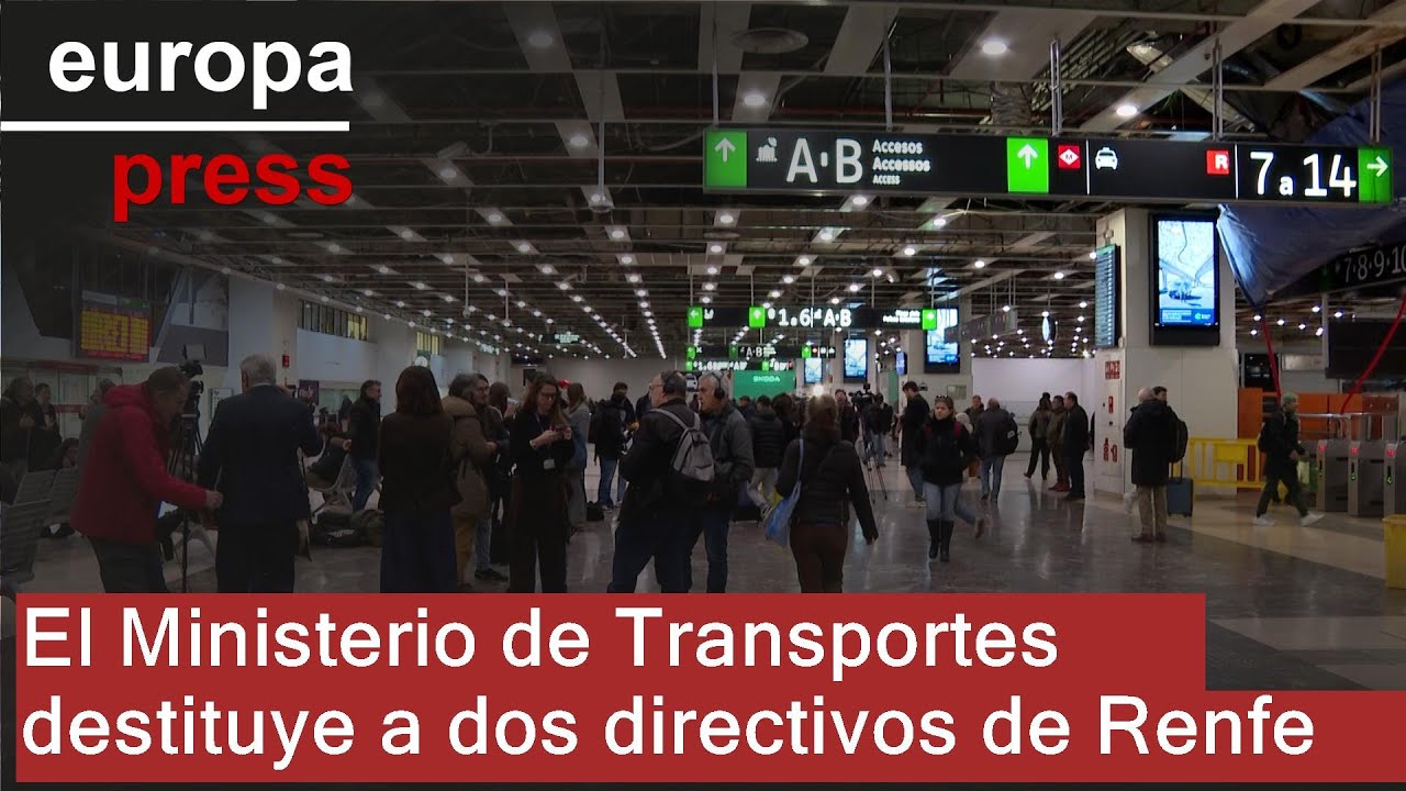 El Ministerio de Transportes cesa a dos altos cargos de Renfe y Adif en Rodalies