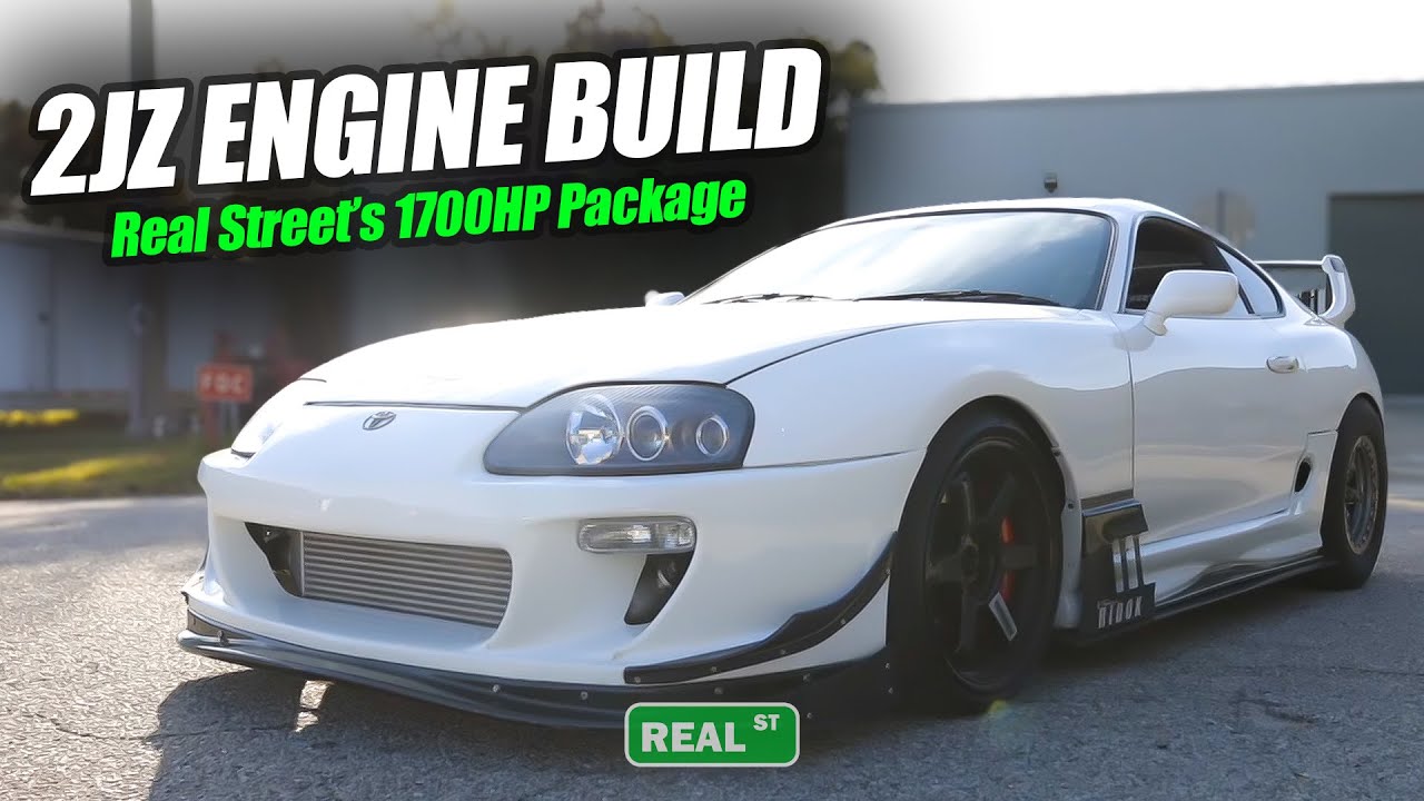 Сборка двигателя Dart 2JZ мощностью 1700 л.с.+ для Toyota Supra от TRC!!
