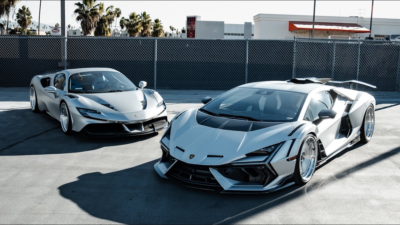 THE MOST INSANE DUO OUT RN... FERRARI VS LAMBO