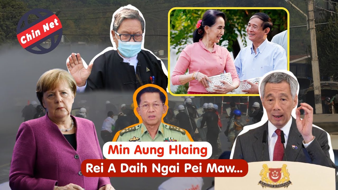 Myanmar Thuthang; Min Aung Hlaing Le A Hopawl Cu Ramsung Ramleng In An Nawr Vivo