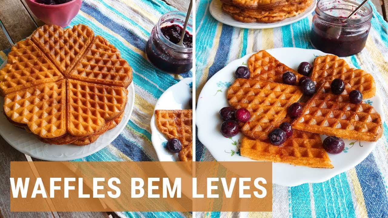 OS WAFFLES MAIS LEVES DO MUNDO | Receita Especial Pequeno Almoço