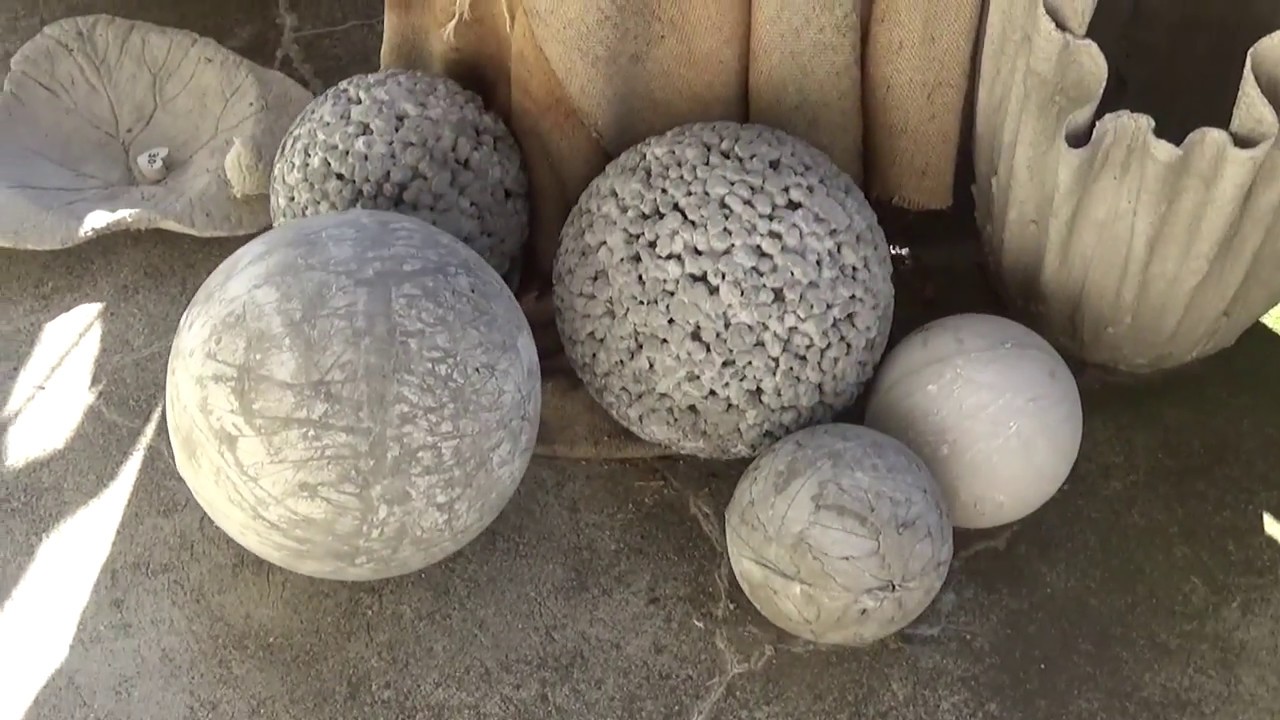 leichte Betonkugel