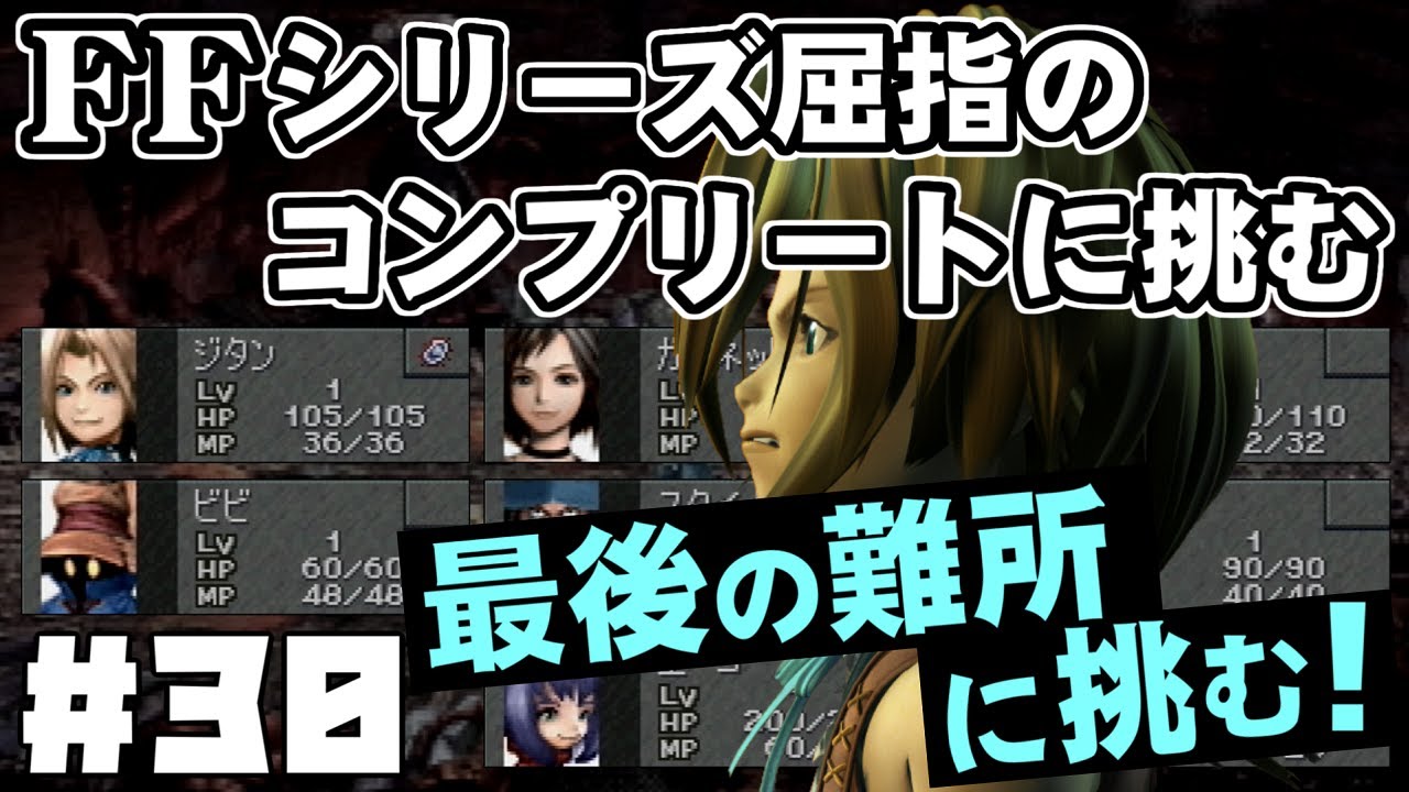 【FF9】最強の召喚士エーコが誰も見たことがない究極のデータを目指します（第30話～最後の難所）