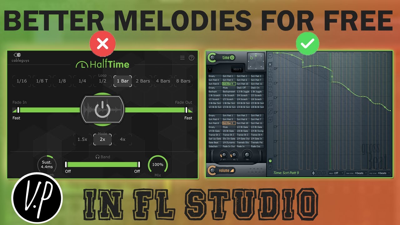 Halftime Effect With Stock Plugin In FL Studio | Fl Studio Dark Melody Tutorial | Fl Studio Tutorial