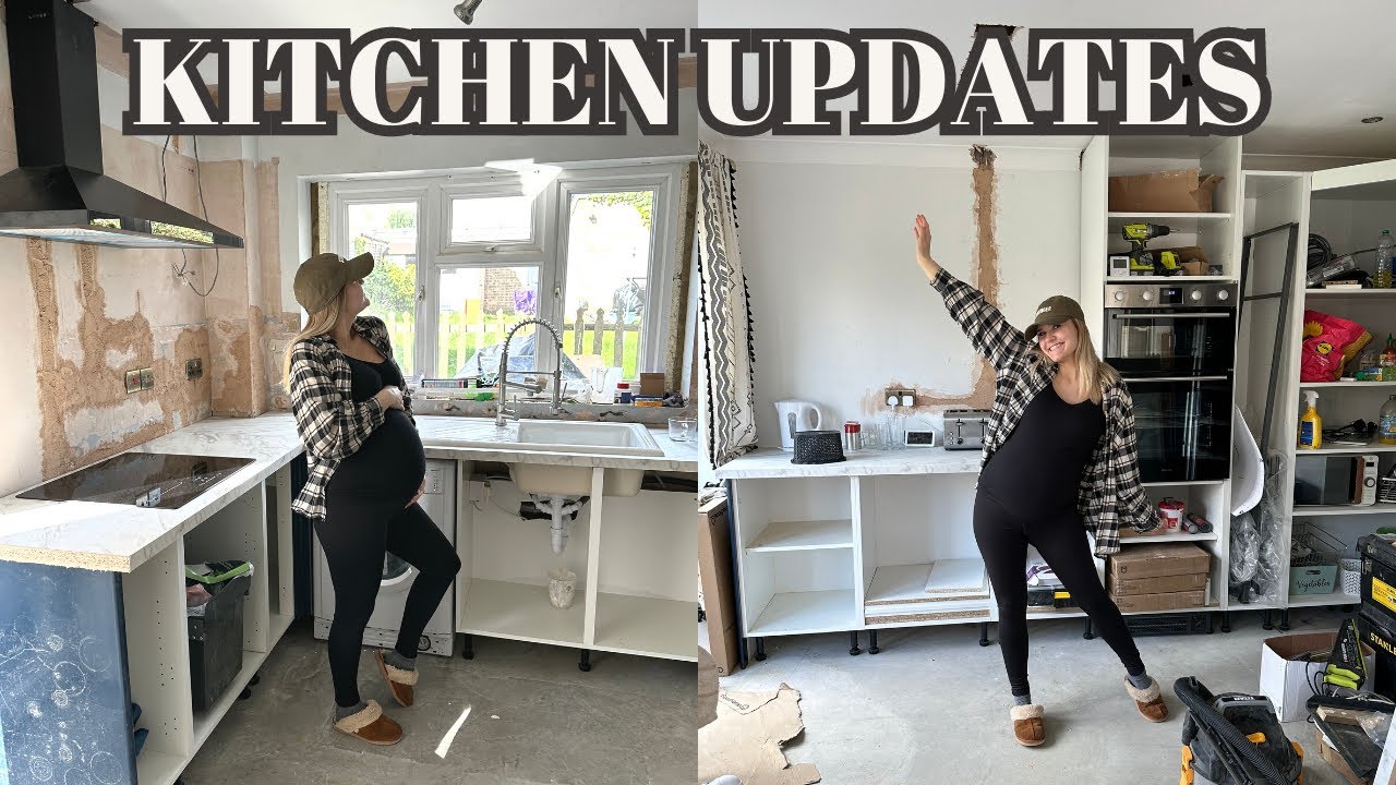 DIY KITCHEN RENOVATION UPDATE + 31 WEEKS PREGNANT VLOG UK