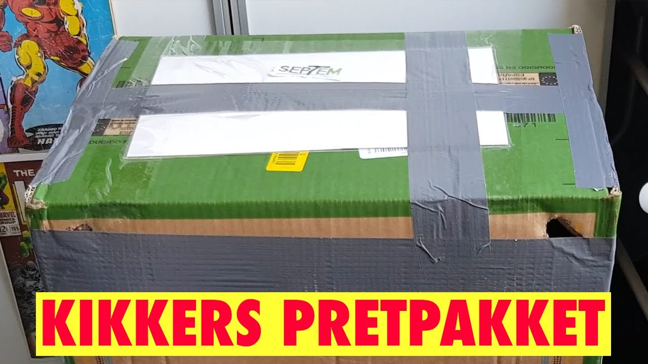 902. Wat zit er in dit enorme pakket van KIKKER COMICS?