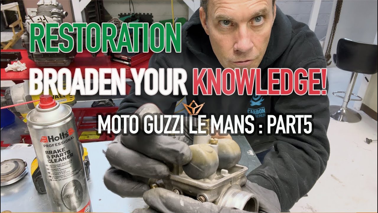 Carburettor servicing, gearbox clutch assembly and more! MotoGuzzi Mk1 PART5