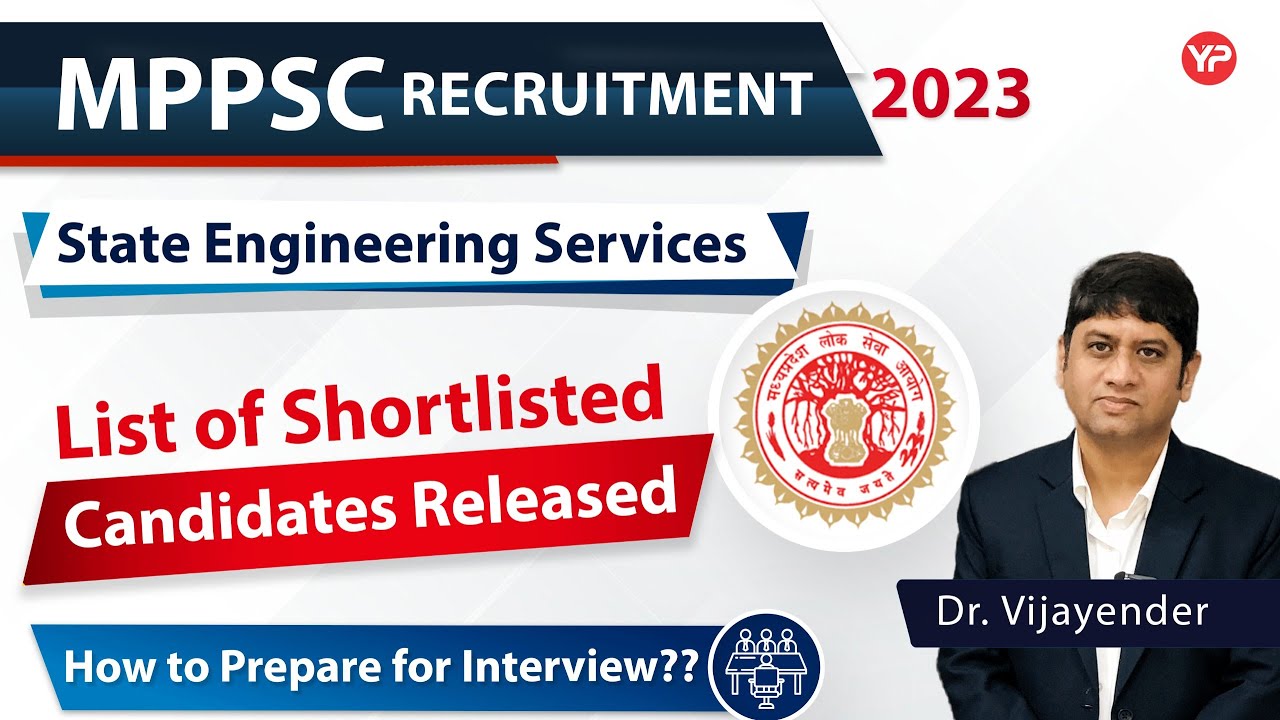MPPSC Recruitment 2023 | State Engineering Services | Start Preparation & Guidance with YourPedia