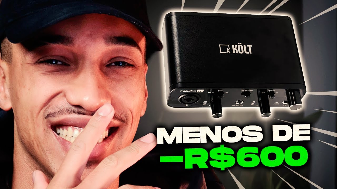 A NOVA INTERFACE BOA E BARATA?! KOLT TRACKBOX 22