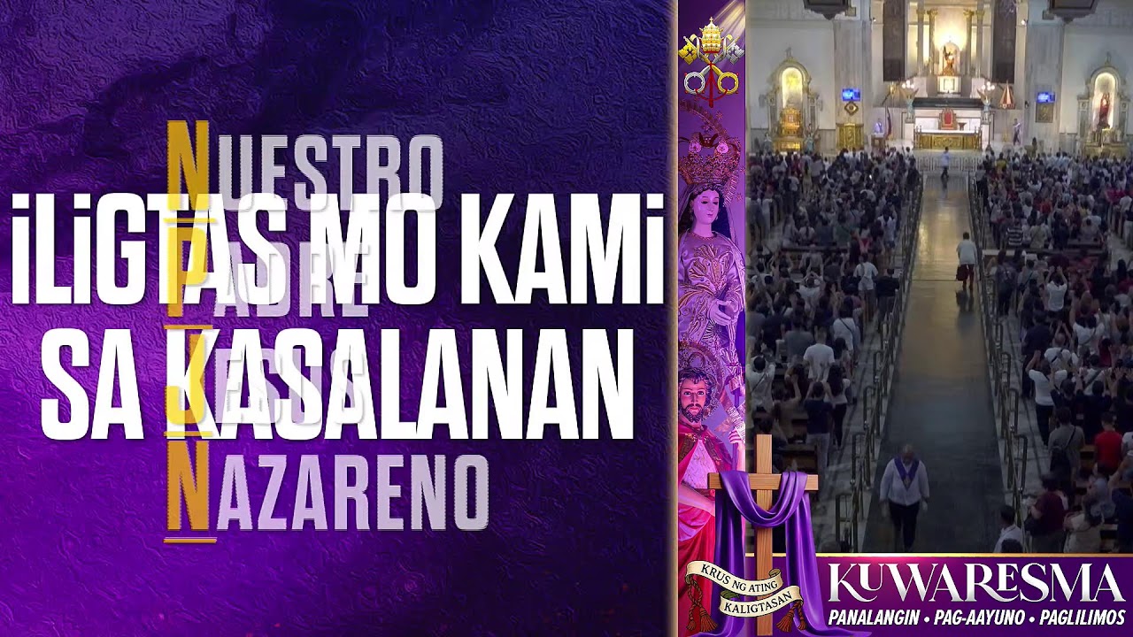 #QuiapoChurch 5PM LIVE MASS • 22 FEBRUARY 2026 • 1st SUNDAY of LENT • OPUS SANCTI PETRI