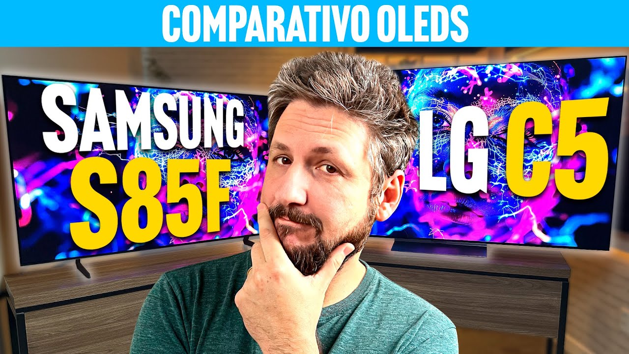 LG C5 OLED vs SAMSUNG S85F QD-OLED: Qual a Melhor Compra?