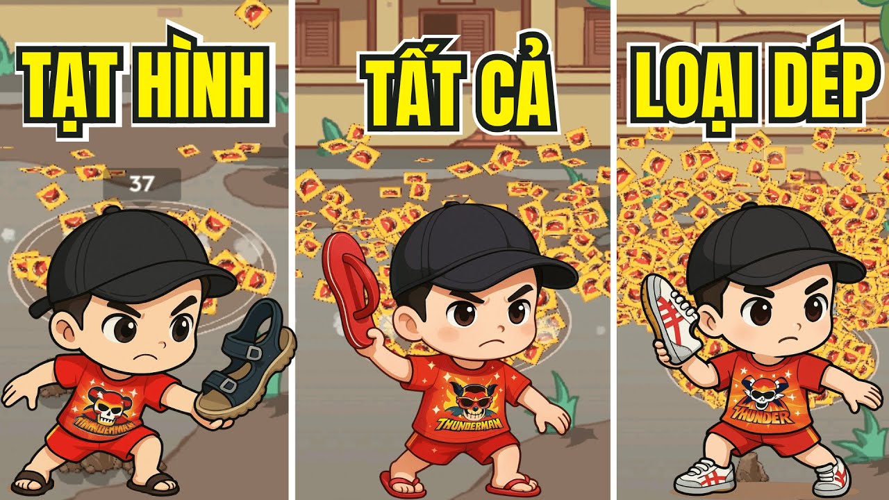 Tôi Đã Chơi Tạt Hình Bằng Tất Cả Loại Giày Dép Trong Trở Về Tuổi Thơ Và Cái Kết