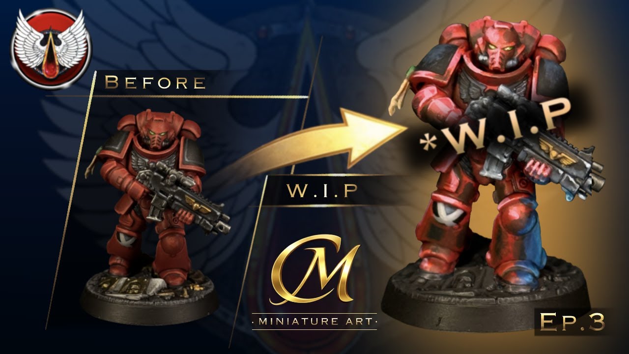 ‘Beginner' to 'Competition Standard' in 4 steps - Ep3 (Part 1) - Blood Angels Intercessor