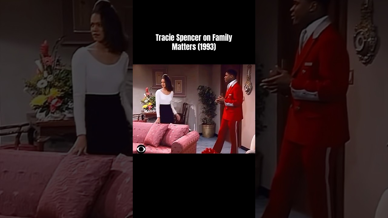 Tracie Spencer sings Tender Kisses with Darius McCrary (Eddie) in Family Matters&rsquo; classic episode