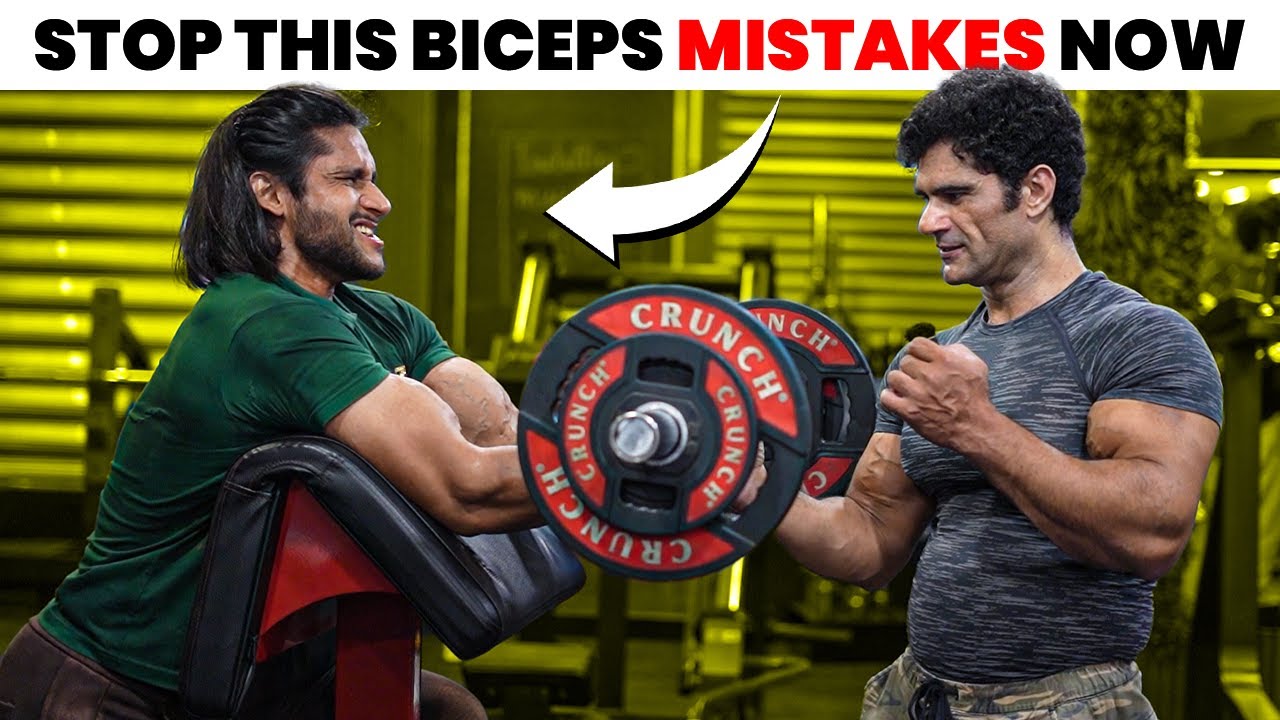 Get Bigger Biceps Fast (Do This) | Full Biceps Workout With Ankur Sir