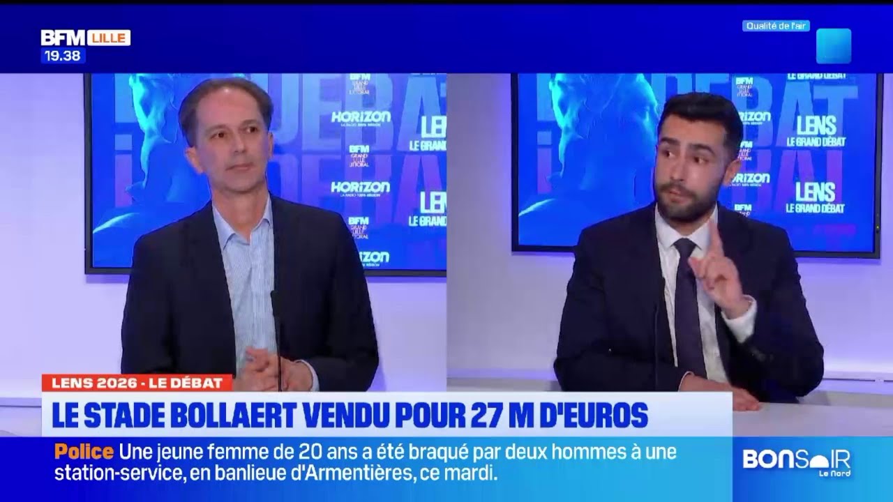 Municipales 2026 : le débat à Lens