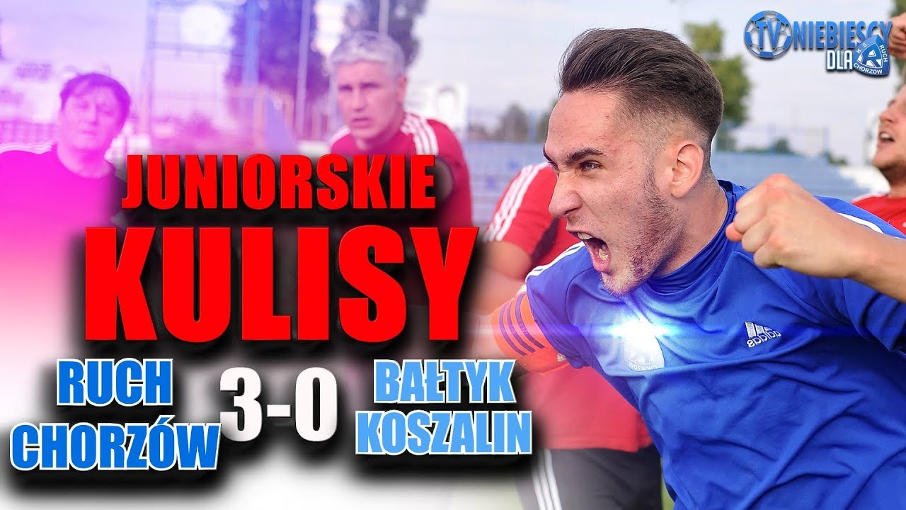 JUNIORSKIE KULISY: Ruch 3-0 Bałtyk Koszalin (29.06.2018 r.)
