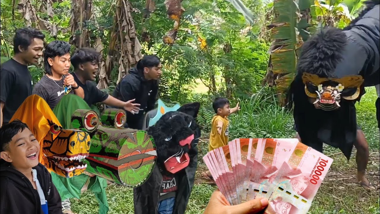 Berburu Barong Bangkung sampai ke hutan