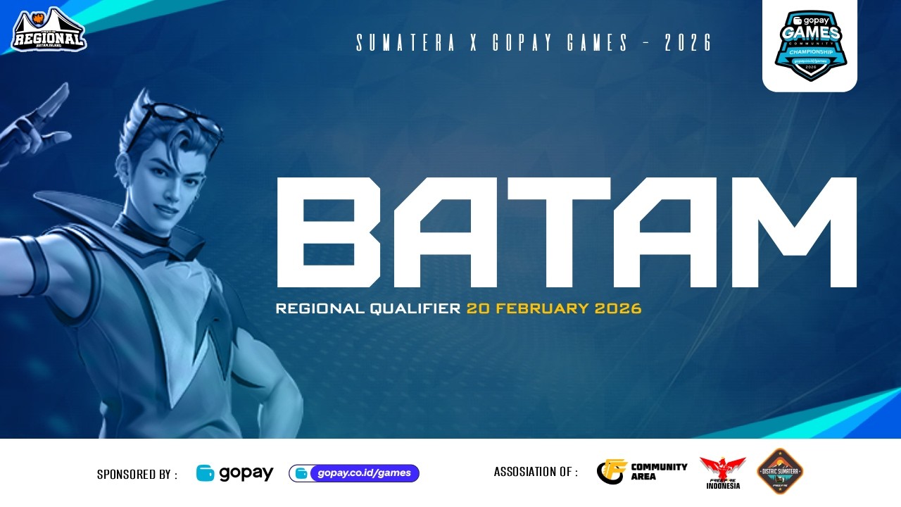 GOPAY X SUMATRA BY KOMUNITAS REMAJA FREE FIRE BATAM