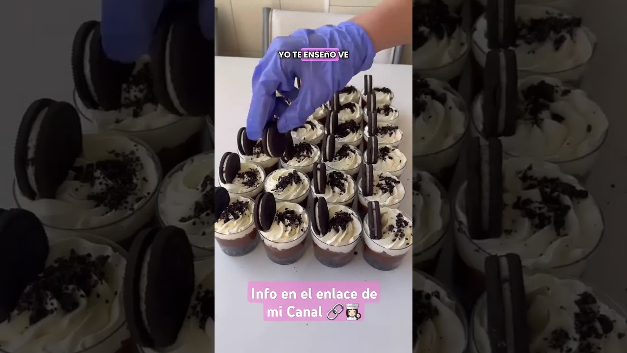 Postres en Shots para vender desde casa o compartir en familia 👇