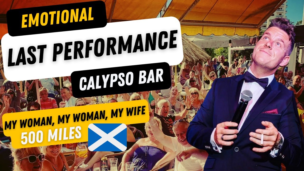 WHAT AN ENDING!! Unseen Footage Of Last Performance At Calypso Bar, Las Americas Tenerife #500Miles