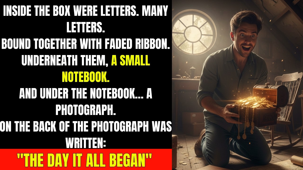 I inherited a dilapidated house, but what I found in the attic changed my life forever....