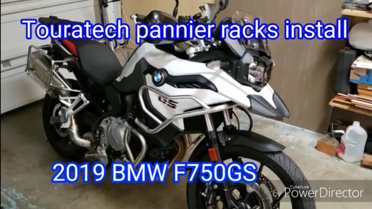 How to install Touratech pannier racks on 2019 BMW F750 F850 GS Motorcycle