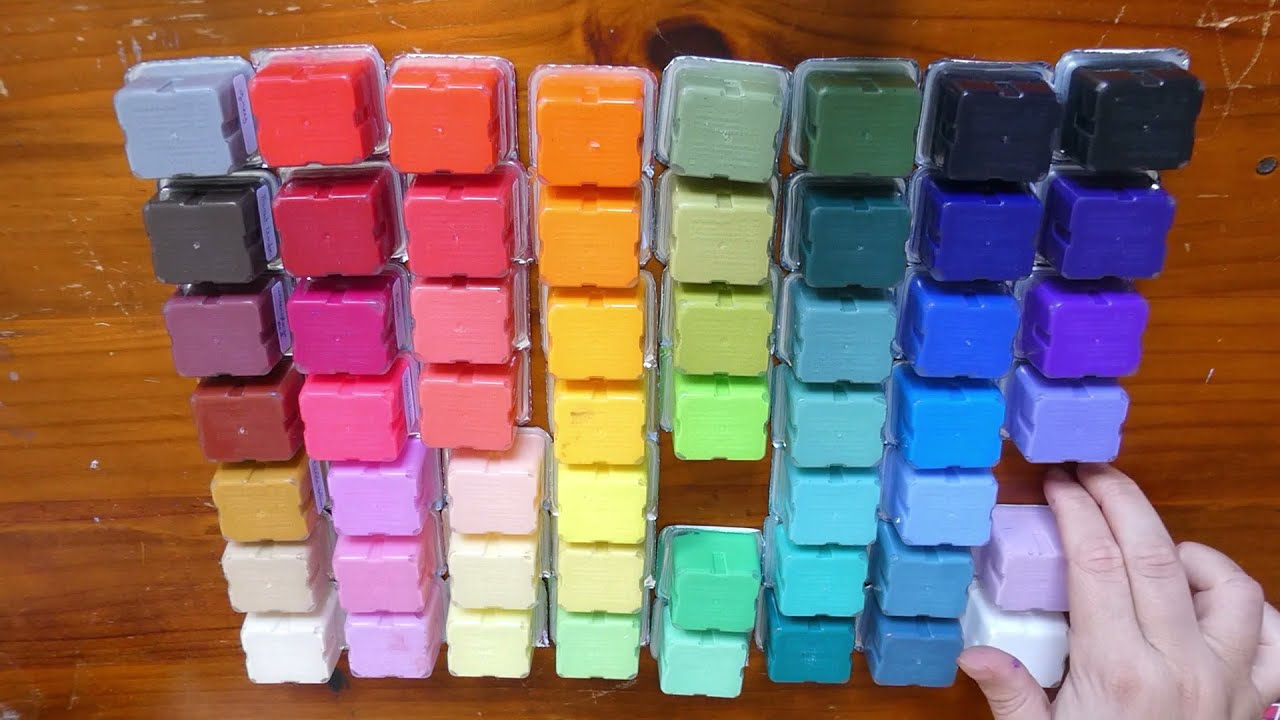 Miya/Himi Gouache unboxing and full review 56 colors set by Sakuems