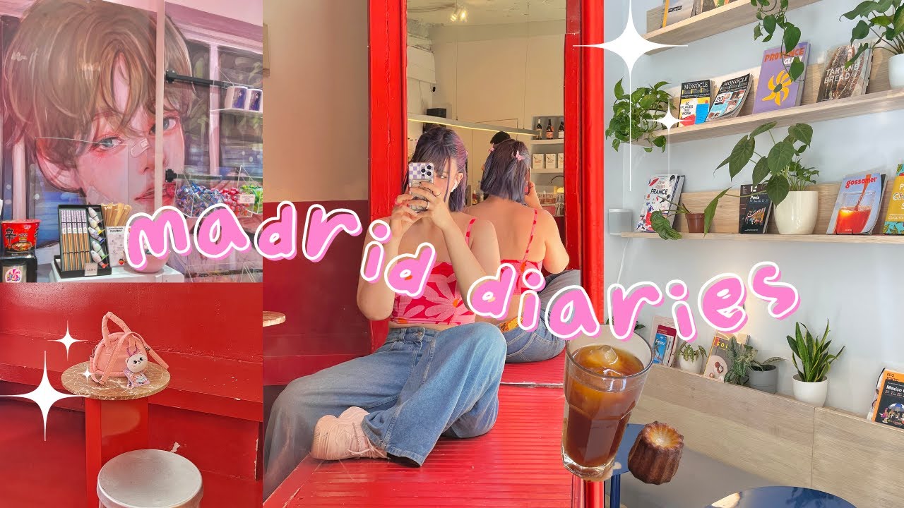 weekly vlog.🇰🇷 PLANES EN MADRID COMO EN COREA | Restaurantes, cafes, kpop&hellip; | Life in Korea #urilife