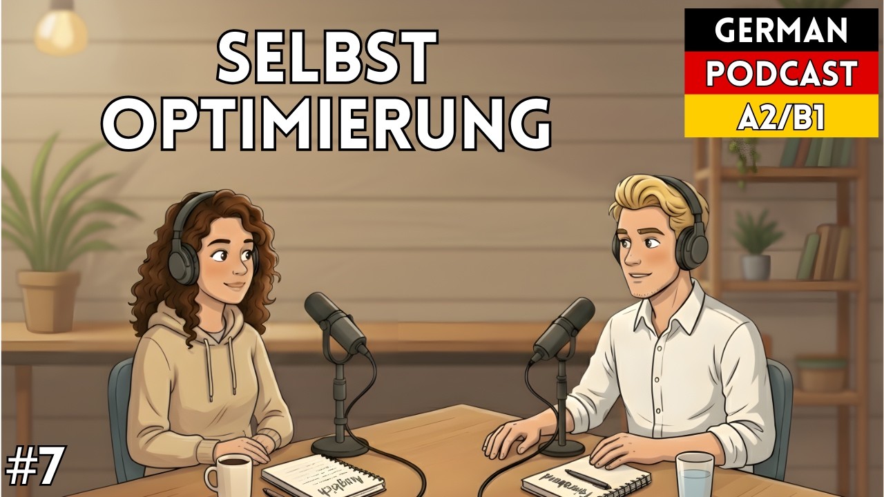 Immer besser werden? | Self-Optimization in German | German Leap Podcast