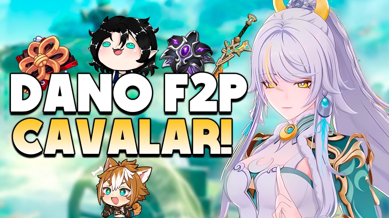 ZIBAI vai ser um ABSURDO com essa BUILD F2P… mas NÃO cometa esse ERRO | Genshin Impact