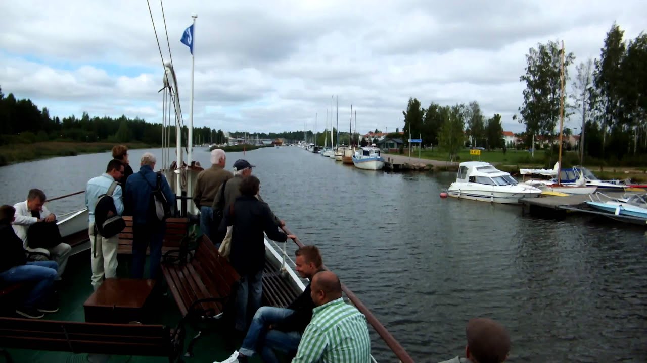 Helsinki - Porvoo, m/s J.L.Runeberg anländer till Borgå, Finland 17.08.2011