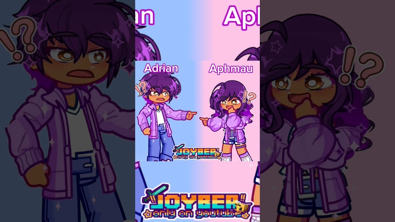 When Aphmau And Friends Meet Their Genderbend 🔄🌈 | Aphmau SMP | #GL2 #GachaLife2 #GachaTrend #Shorts
