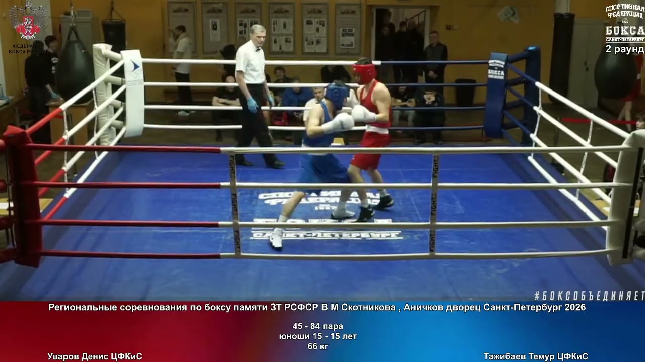 84 66 кг Уваров Денис ЦФКиС Тажибаев Темур ЦФКиС