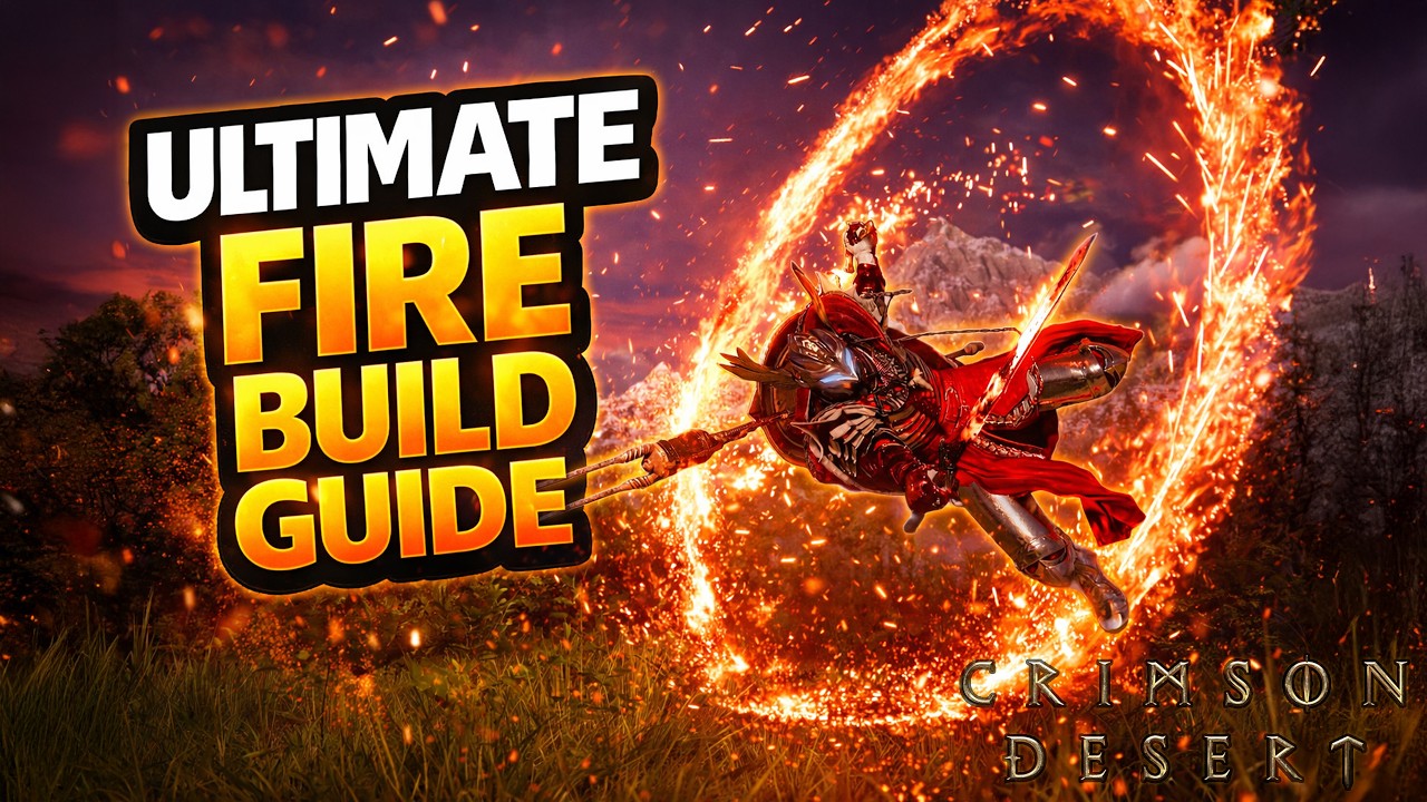 Crimson Desert ULTIMATE Fire Build (MELT BOSSES)