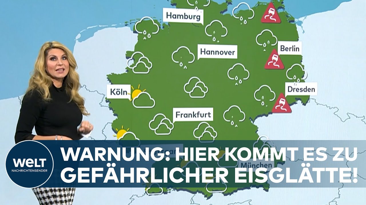 GLATTEIS-WARNUNG: HIER kann es heute sehr gefährlich werden!