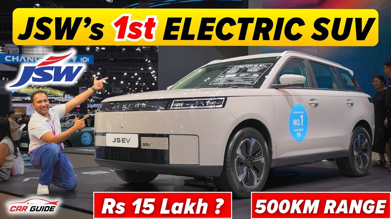JSW ELECTRIC SUV ⚡️ Tata Sierra EV & Creta EV Rival ⚡️ 500 KM Range ⚡️Rs 15 Lakh EV ? 🔥