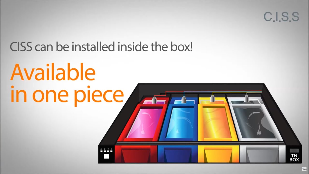 [TNGROUP 티엔그룹] TN-Box and Continuous Ink Supply System(CISS)