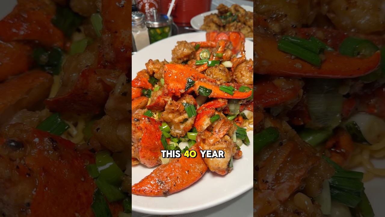 🥢 ICONIC 40 year old Chinese restaurant in #la 🤤 #restaurant #recommendation